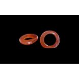 Egyptian Carved Carnelian Ring