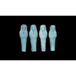 Egyptian Miniature Shabti Group