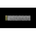 Neo-Assyrian Cylinder Seal with Girtablullu