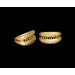 Byzantine Gold Betrothal Ring