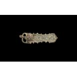 Visigothic Large Decorated Buckle