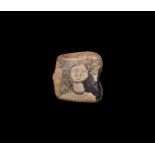 Phoenician Bead with Millefiori Face
