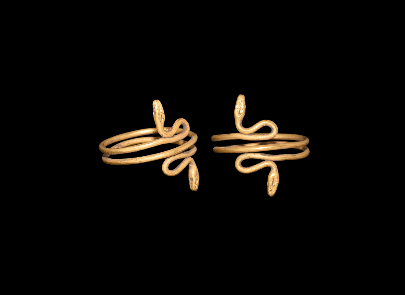 Egyptian Gold Snake Ring