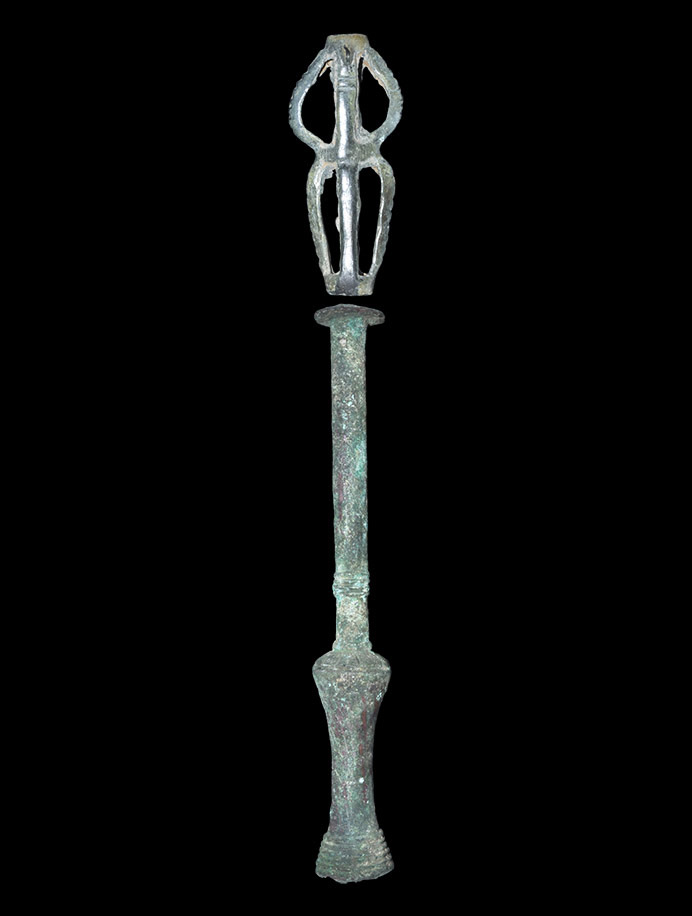 Western Asiatic Luristan Two-Piece Finial