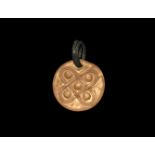 Viking Gold Skeuomorphic Pendant