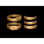 Roman Gold 'Constantino Fidem' Ring