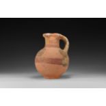 Iron Age Bichrome Geometric Jug