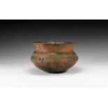 Anglo-Saxon Decorated Terracotta Bowl