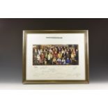 Autographed Cast of Coronation Street Photograph