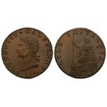 Middlesex - 1795 - Brunswick Token Halfpenny