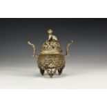 Chinese Lidded Incense Burner