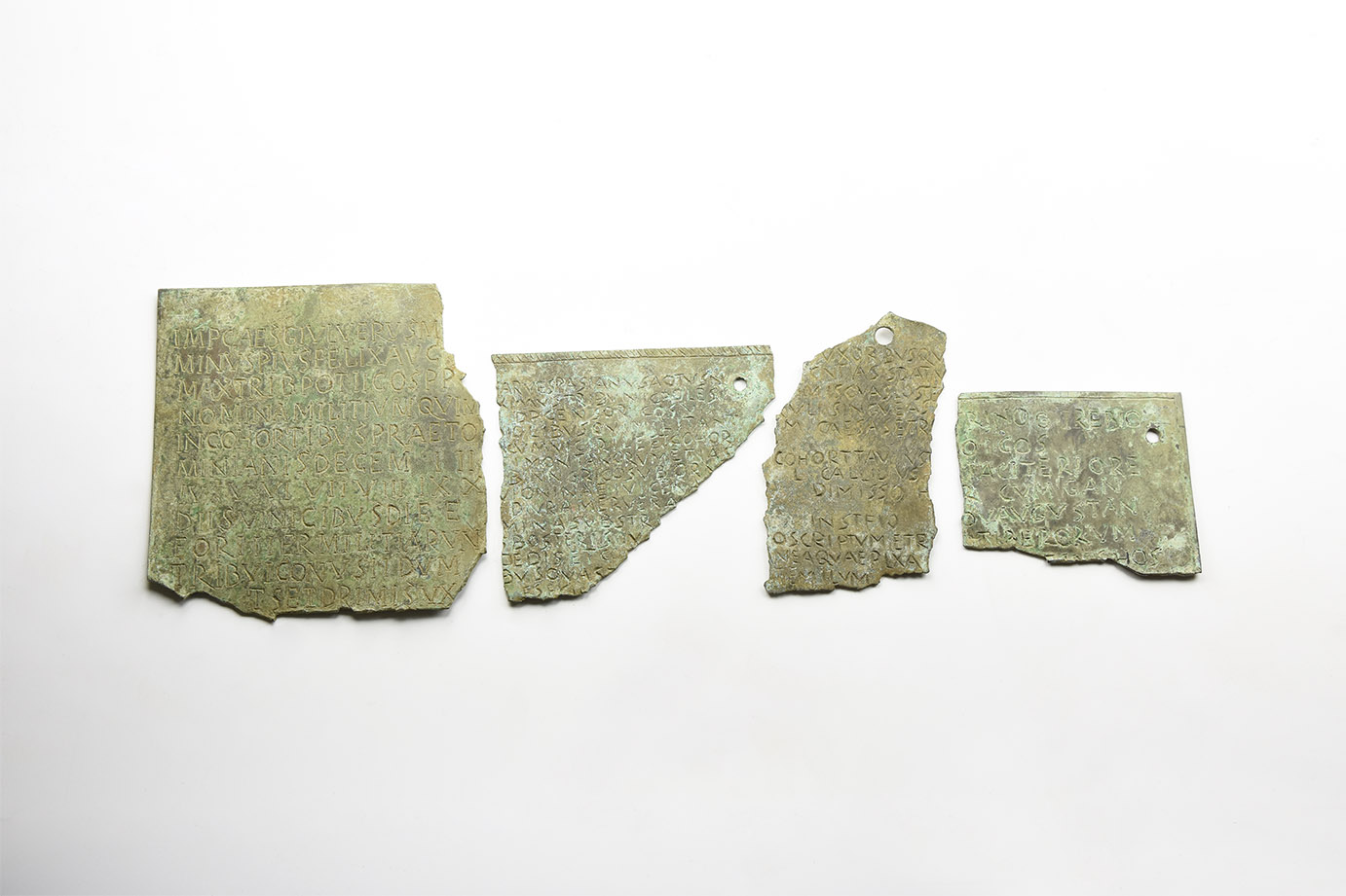 Roman Style Diploma Fragment Group