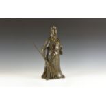 Chinese Guan Yu Figure with Halberd