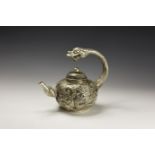 Chinese Teapot with Dragon