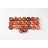 Tibetan Canelian Bead Group