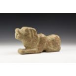 Chinese Carved Lying Dog