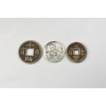 Chinese Cash 'Coins' and Buddha Pendant Group