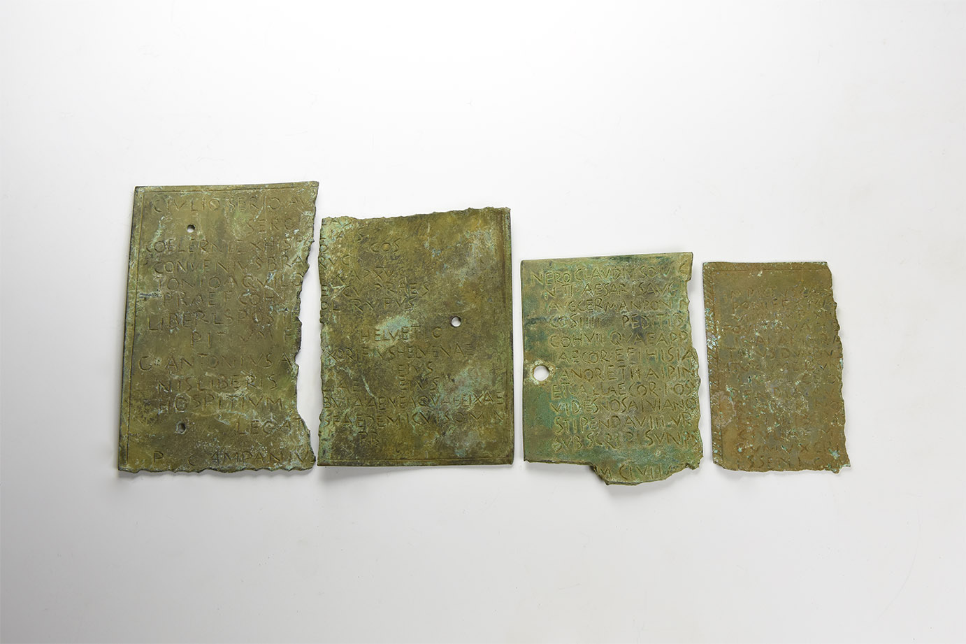 Roman Style Diploma Fragment Group