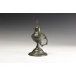 Christian Bronze Lidded Chalice