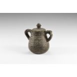 Islamic Carved Aromatic Oil Jar