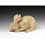 Chinese Han Terracotta Rabbit