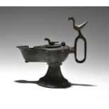 Islamic Korasan Calligraphic Oil Lamp