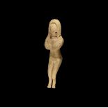 Indus Valley Seated Fertility Figure