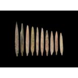 Chinese Liao Bone Arrowhead Collection