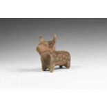 Indus Valley Terracotta Bull Figurine