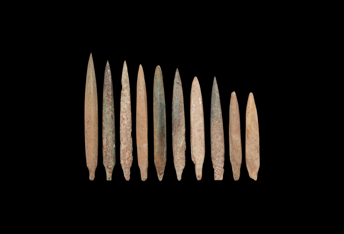 Chinese Liao Bone Arrowhead Collection