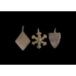 Medieval 'Sir William le Vavasour' Pendants