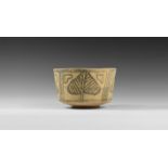 Indus Valley Cup with Peepal Leaf Design