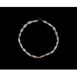 Achaemenid Rock Crystal & Gold Bead Necklace