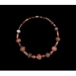 Western Asiatic Carnelian Bead Necklace