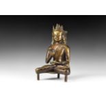 Tibetan Preaching Buddha Figure