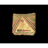 Egyptian Cartonnage Panel