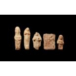 Western Asiatic Figural Plaque Group