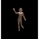 Roman Silver Jupiter Statuette