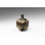 Western Asiatic Sassanian Glass Perfume Vessel