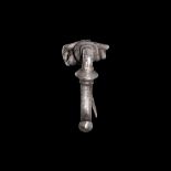 Roman Miniature Trumpet Brooch