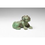 Chinese Lion Statuette