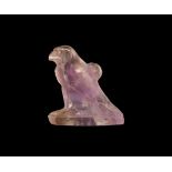 Egyptian Amethyst Horus Amulet