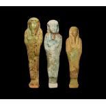 Egyptian Shabti Group