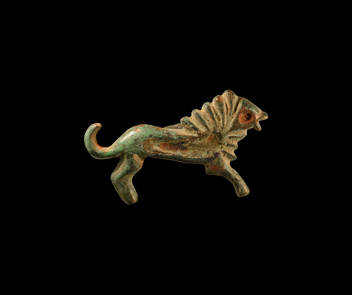 Roman Lion Brooch