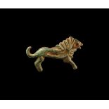 Roman Lion Brooch