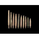 Chinese Liao Bone Arrowhead Collection