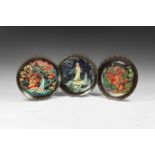 Russian Figural Plates Group