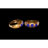 Vintage Gold and Lapis Lazuli Ring