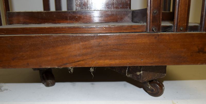 Edwardian inlaid revolving bookcase - Image 2 of 5