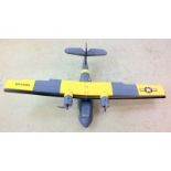 RTF Seaplane Albatros with motors and R/C gear